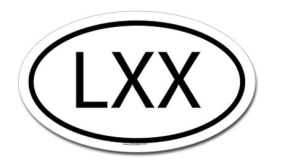 LXX decal